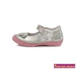   D.D. step lány szandálcipő/balerinacipő 25-30 ezüst-rózsaszín