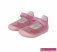 D.D. step lány "Barefoot " szandálcipő/balerinacipő 20-25 s.pink csillagos