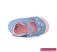 D.D. step lány nyitott vászoncipő/balerinacipő 20-25 v.kék virágos