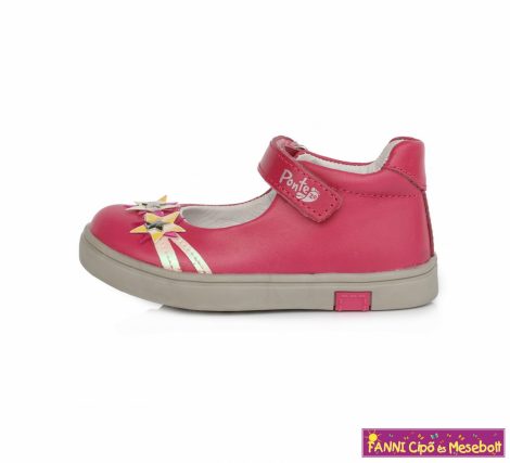 Ponte20 lány szupinált szandálcipő/balerinacipő 24-29 s.pink csillagos