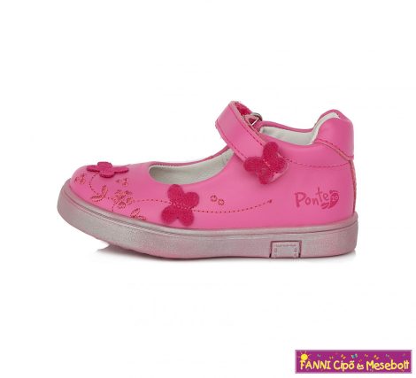 Ponte20 lány szupinált szandálcipő/balerinacipő 24-29 s.pink virágos