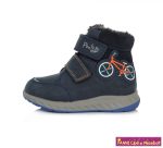   Ponte20 fiú szupinált téli bélelt gyerekcipő 28-33 s.kék biciklis