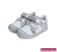 Ponte20 lány szupinált gyerekcipő 22-27 fehér-ezüst virágos