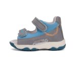 D.D. step fiú szandál 20-25 kék-szürke