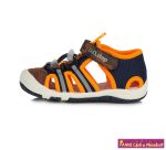   D.D. step fiú zárt orrú "QUICK DRY" szandál 26-31 fekete-narancs