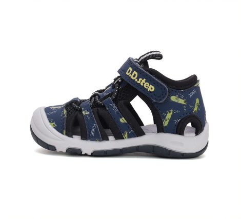 D.D. step fiú zárt orrú "QUICK DRY " szandál 20-25 fekete