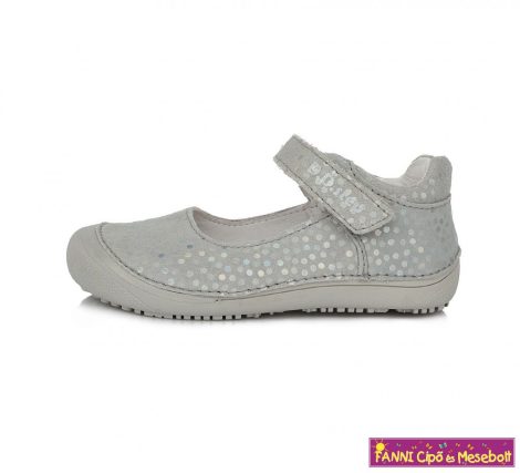 D.D. step lány "Barefoot" szandálcipő/balerinacipő 31-36 szürke mintás