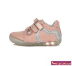 D.D. step lány LED-villogós gyerekcipő 25-30 rózsaszín