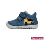   D.D. step fiú "Barefoot" gyerekcipő 20-25  kék autós